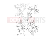 YAMAHA Tracer 7 MTT690 (B4T3) 2022 STAND & FOOTREST