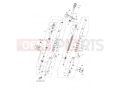 YAMAHA Tracer 7 MTT690 (B4T3) 2022 FRONT FORK
