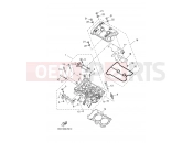 YAMAHA Tracer 7 MTT690 (B4T3) 2022 CYLINDER HEAD