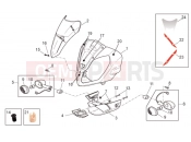 APRILIA RSV 1000 Tuono Front body - Front fairing