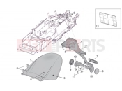 APRILIA RSV 1000 Tuono Rear mudguard