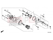 HONDA CRF450RXK CRF450RX 2019 E-13 STARTING MOTOR