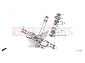 HONDA CRF450RXK CRF450RX 2019 F-9 STEERING STEM