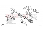HONDA CRF450RXK CRF450RX 2019 E-19 GEARSHIFT DRUM