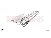 HONDA CRF450RXK CRF450RX 2019 F-34 REAR FENDER
