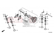 HONDA CRF450RXK CRF450RX 2019 E-3 CAMSHAFT/VALVE