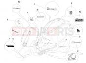 VESPA Primavera 125 ie (EMEA) Plates - Emblems