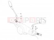 VESPA Primavera 125 ie (EMEA) Driving mirror/s