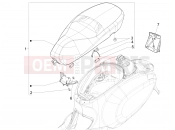 VESPA Primavera 125 ie (EMEA) Saddle/seats