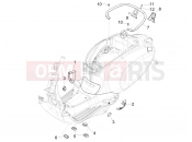 VESPA Primavera 125 ie (EMEA) Side cover - Spoiler