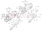 VESPA Primavera 125 ie (EMEA) Crankcase cover - Crankcase cooling