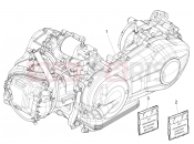 VESPA Primavera 125 ie (EMEA) Engine, assembly