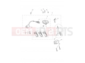 Triumph 2021 Tiger 1200 Alpine Ignition Switch & Lock Set