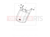 Triumph 2021 Tiger 1200 Alpine Rear Mudguard Extender
