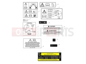 Triumph 2021 Tiger 1200 Alpine Warning Labels