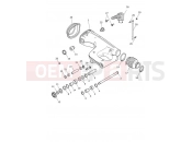 Triumph 2021 Tiger 1200 Alpine Rear Swingarm