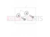 TRIUMPH Bonneville T100 Rear Footrest Finisher Kit