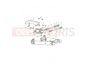 TRIUMPH Bonneville T100 Swingarm Assembly