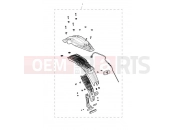 TRIUMPH Bonneville T100 Fender Removal Kit, Multifunction