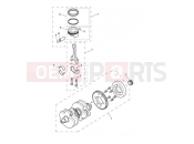 TRIUMPH Bonneville T100 Crankshaft, Connecting Rods & Pistons