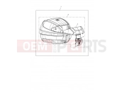 TRIUMPH Bonneville T100 Top Box Kit