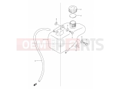 SUZUKI LT80 W (P1) 1998 W (1998) OIL TANK