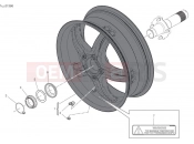 DUCATI 2022 Streetfighter V4 SP Rear Wheel