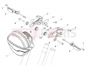 MOTOGUZZI V9 Bobber 850 SE Front headlamps