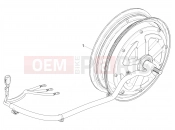 PIAGGIO Piaggio 1 Moped Engine assembly