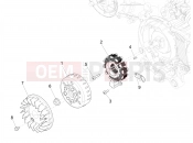 PIAGGIO Zip 50 4T 25Km/h Flywheel magneto