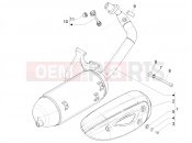 PIAGGIO Zip 50 4T 25Km/h Silencer