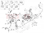 PIAGGIO MP3 530 HPE RST Exclusive Main cable harness