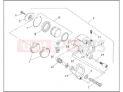 HARLEY-DAVIDSON DYNA STURGIS  - FXDB FRONT BRAKE CALIPER