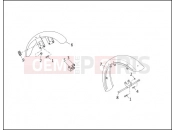 HARLEY-DAVIDSON DYNA STURGIS  - FXDB FRONT FENDERS