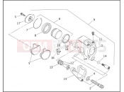 HARLEY-DAVIDSON LOW RIDER CUSTOM  - FXLR FRONT BRAKE CALIPER (2 OF 2)
