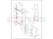 HARLEY-DAVIDSON SUPER GLIDE  - FXR FRONT FORK (1 OF 3)