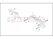 HARLEY-DAVIDSON LOW RIDER  - FXRS REAR BELT GUARD