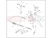 Harley-Davidson 1991 SIDECAR FLTC/FLHTC SIDECAR  - SIDECAR FOR FLTC/FLHTC CLUTCH CONTROL