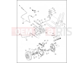 Harley-Davidson 1991 SIDECAR FLTC/FLHTC SIDECAR  - SIDECAR FOR FLTC/FLHTC SIDECAR BRAKE - TLE & RLE