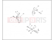 HARLEY-DAVIDSON SOFTAIL CUSTOM  - FXSTC FOOTRESTS