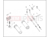 HARLEY-DAVIDSON ELECTRA GLIDE CLASSIC  - FLHTC THROTTLE CONTROL