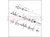 HARLEY-DAVIDSON ELECTRA GLIDE CLASSIC  - FLHTC TRANSMISSION GEARS