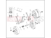 Harley-Davidson 1991 TOURING ULTRA CLASSIC  - FLHTCU PISTONS, CONNECTING RODS & FLYWHEELS