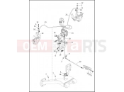 Harley-Davidson 2023 TRIKE TRIKE ROAD GLIDE 3  - FLTRT BRAKE LINES AND MODULE, REAR - ABS