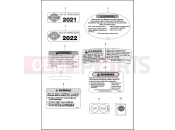 Harley-Davidson 2022 SOFTAIL SOFTAIL HERITAGE CLASSIC 114  - FLHCS LABELS