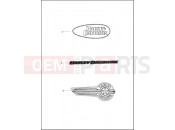HARLEY-DAVIDSON SOFTAIL STANDARD  - FXST FUEL TANK TRIM
