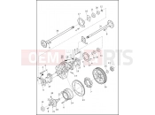 Harley-Davidson 2022 TRIKE TRIKE FREEWHEELER  - FLRT AXLE ASSEMBLY, REAR