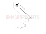 Harley-Davidson 2021 POLICE POLICE ELECTRA GLIDE  - FLHTP MICROPHONE AND RADIO MOUNTING BRACKET