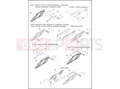 Harley-Davidson 2021 TOURING TOURING ROAD GLIDE LIMITED  - FLTRK LICENSE PLATE BRACKETS