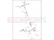 Harley-Davidson 2021 TOURING TOURING ROAD KING  - FLHR FORK BRACKETS, FRONT